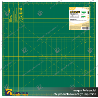 RM-SG-01 18" X 24" GREEN DOUBLE-SIDED, SELF-HEALING ROTARY MAT VARIATION: RM-SG-01