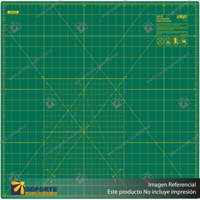 RM-SG-01 18" X 24" GREEN DOUBLE-SIDED, SELF-HEALING ROTARY MAT VARIATION: RM-SG-01