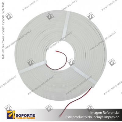ROLLO NEON LED FLEXIBLE 12V 10MTS CALIDO