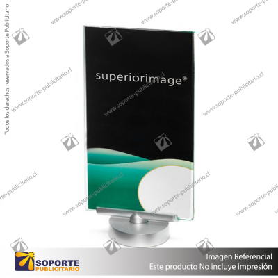 ROTATING DISPLAY PANELS 1/3A4 (PORTRAIT) GREEN