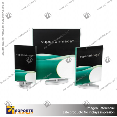 ROTATING DISPLAY PANELS 1/3A4 (PORTRAIT) GREEN