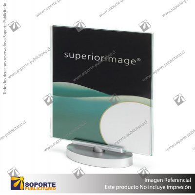 ROTATING DISPLAY PANELS A5 (PORTRAIT) GREEN