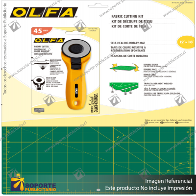 RTY-2CYEL/ST-01 FABRIC CUTTING KIT, YELLOW VARIATION: DEFAULT TITLE