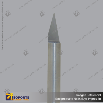 RUEDA GIRATORIA BLANCA DE ACERO INOXIDABLE - 250 KG