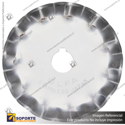 SCB45-1 STAINLESS STEEL SCALLOP BLADE, 1PK VARIATION: DEFAULT TITLE