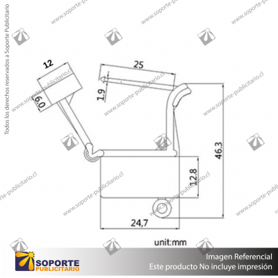 SELLO PADLOCK TXPL104 ROJO