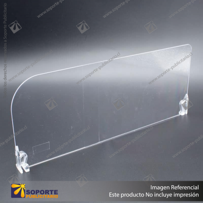 SEPARADOR ACRILICO ESTANDAR 120