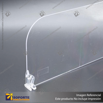 SEPARADOR ACRILICO ESTANDAR 120