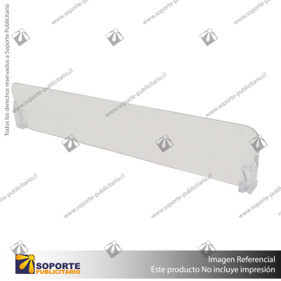 SEPARADOR ACRILICO ESTANDAR 60