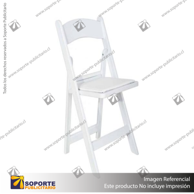 SILLA PLEGABLE AMERICANA DE RESINA