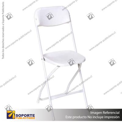 SILLA PLEGABLE METALICA PARA EVENTOS