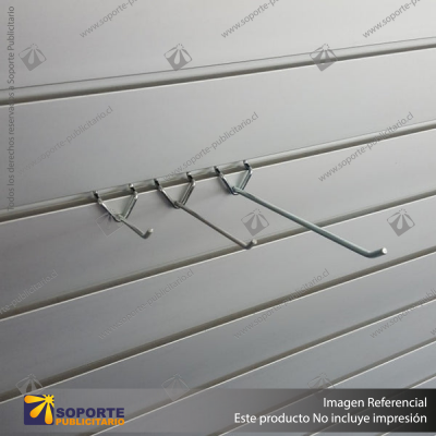 SINGLE PRONG (LIGHT DUTY) - ZINC PLATED - 250MM