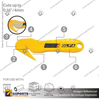 SK-10 CONCEALED BLADE SAFETY KNIFE WITH REPLACEABLE BLADE VARIATION: DEFAULT TITLE