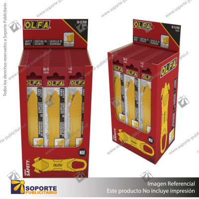 SK-15 DISPOSABLE CONCEALED BLADE SAFETY KNIFE VARIATION: SK-15/DSB