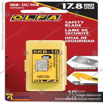 SKB-10 SK-10 FOUR-POSITION SAFETY BLADE - 10 PACK VARIATION: DEFAULT TITLE