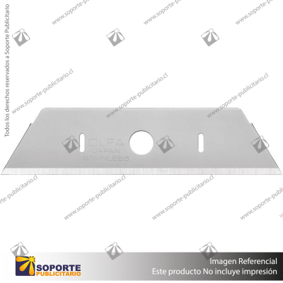 SKB-2S DUAL-EDGE STAINLESS STEEL SAFETY BLADE - 10 PACK VARIATION: DEFAULT TITLE