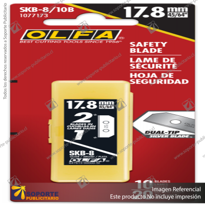 SKB-8 SK-8 REPLACEMENT BLADE WITH 90 EDGE, PACK OF 10 VARIATION: DEFAULT TITLE