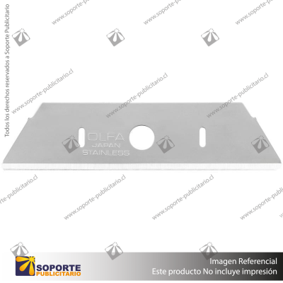 SKB-S-R ROUND TIP DUAL-EDGE STAINLESS STEEL SAFETY BLADE - 10 PACK VARIATION: DEFAULT TITLE