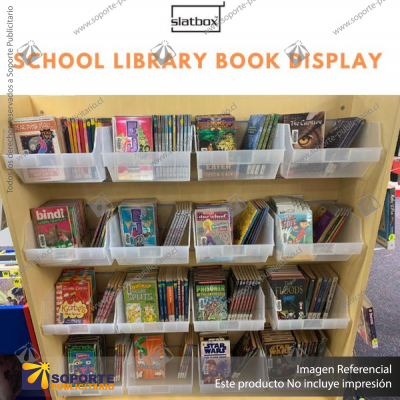 SLATBOX STORBOX AND SHELFBOX DISPLAY CONTAINERS