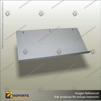 SLOPING METAL SHELVES - APPLIANCE WHITE POWDER COAT - 600W X 350D