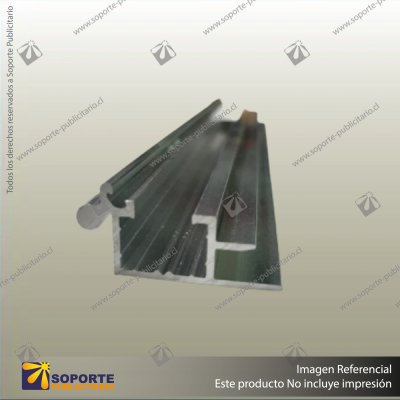 SNAP POSTA FRAME COMPONENT: BOTTOM EXTRUSION (ALUMINIUM)