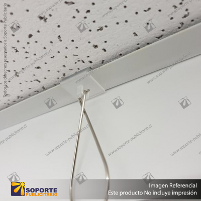 SOPORTE CLIP PARA TECHO 15*20 MM