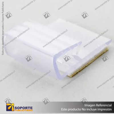 SOPORTE GRAFICA ADHESIVO 38*18 MM ESPESOR GRAFICA 1.5 MM