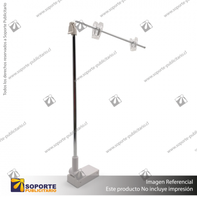 SOPORTE MAGNETICO TIPO L ALTO