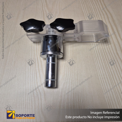 SOPORTE MASTIL CON ROTOR PARA TOLDO HEXAGONAL.