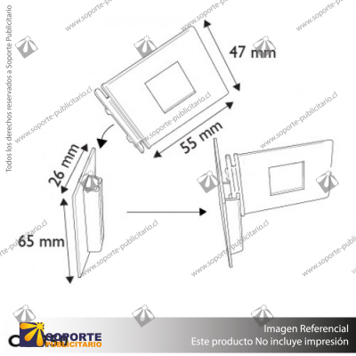 SOPORTE PARA EXHIBIDOR DE CARTON