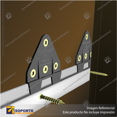 SPLIT RAIL WALL HANGING SYSTEM