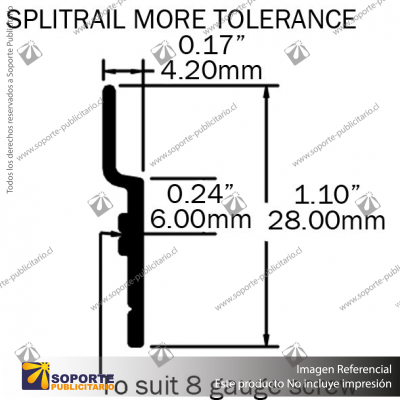 SPLIT RAIL WALL HANGING SYSTEM