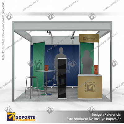 STAND 1 PERIMETRAL 3*3 MTS EQUIP1