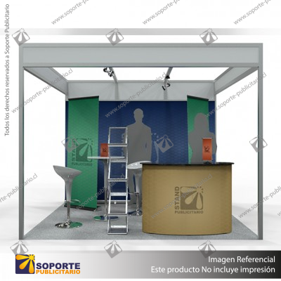 STAND 1 PERIMETRAL 3*3 MTS EQUIP2
