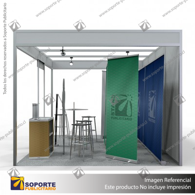 STAND 1 PERIMETRAL 4*3 MTS EQUIP1