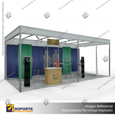 STAND 1 PERIMETRAL 6*3 MTS EQUIP1