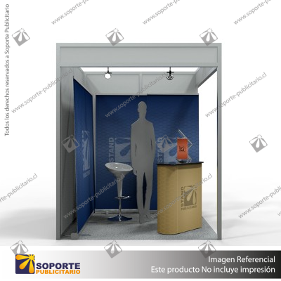 STAND 2 PERIMETRALES 2*2 MTS EQUIP2