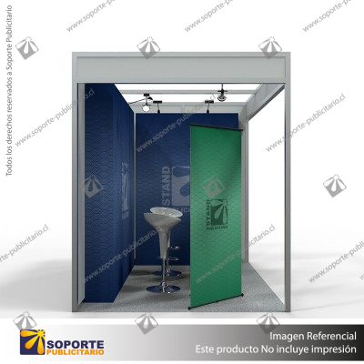 STAND 2 PERIMETRALES 3*2 MTS EQUIP4