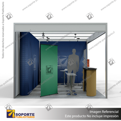 STAND 2 PERIMETRALES 4*3 MTS EQUIP3