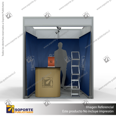 STAND 3 PERIMETRALES 2*2 MTS EQUIP2