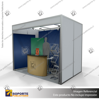 STAND 3 PERIMETRALES 3*2 MTS EQUIP3