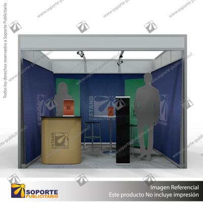 STAND 3 PERIMETRALES 3*3 MTS EQUIP1