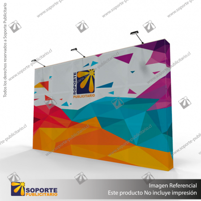 STAND 3 PERIMETRALES 4*3 MTS EQUIP4