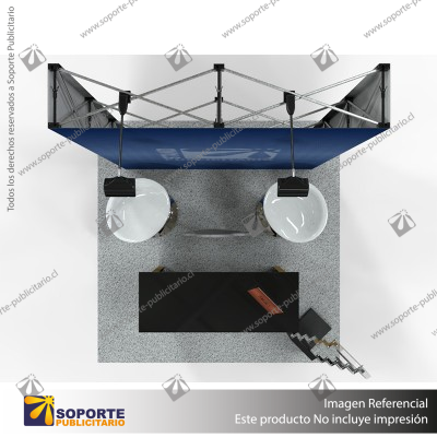 STAND PUNTO DE PROMOCION 2*2 MTS EQUIP4