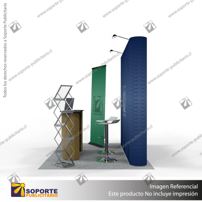 STAND PUNTO DE PROMOCION 3*2 MTS EQUIP3