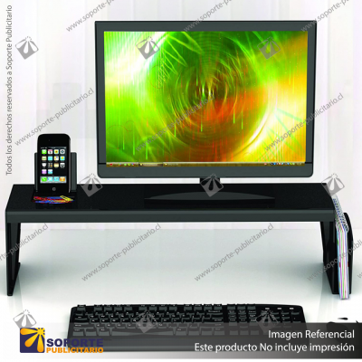 SUSTAINABLE OFFICE HEAVY-DUTY DESK SHELF, HOLDS UP TO 15LBS