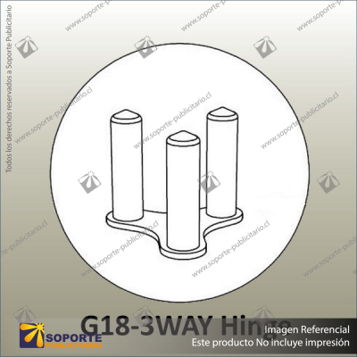 THREE PANEL RADIAL DISPLAY