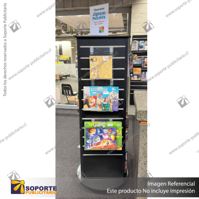 THREE-SIDED TRIANGULAR DISPLAY UNIT - PRIME WHITE LAMINATE - 1540H X 475W X 475D