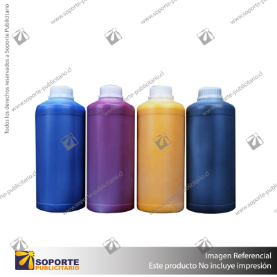 TINTA ECOSOLVENTE 1 LITRO COLOR CYAN (C20)