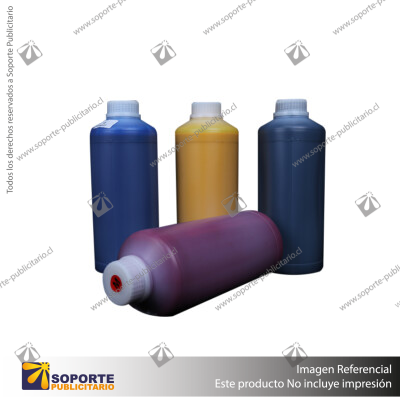 TINTA ECOSOLVENTE 1 LITRO COLOR CYAN (C20)